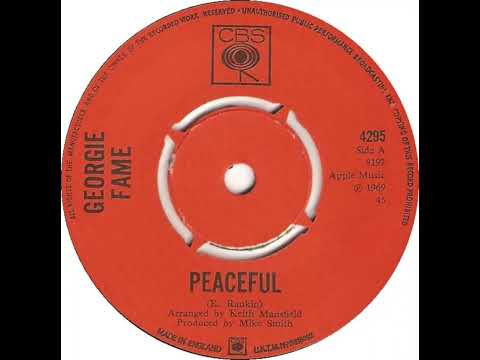 UK New Entry 1969 (138) Georgie Fame - Peaceful