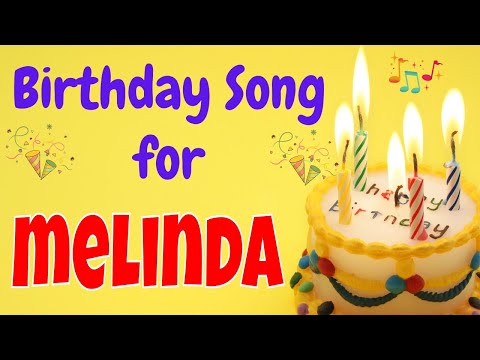 Happy Birthday Melinda Song | Birthday Song for Melinda | Happy Birthday Melinda Song Download