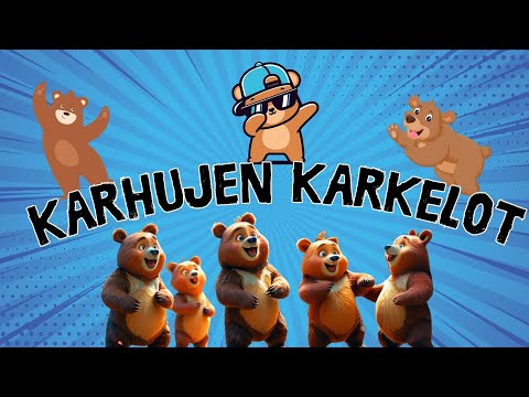 Karhujen Karkelot 🐻 Uusi lastenlaulu 🎶