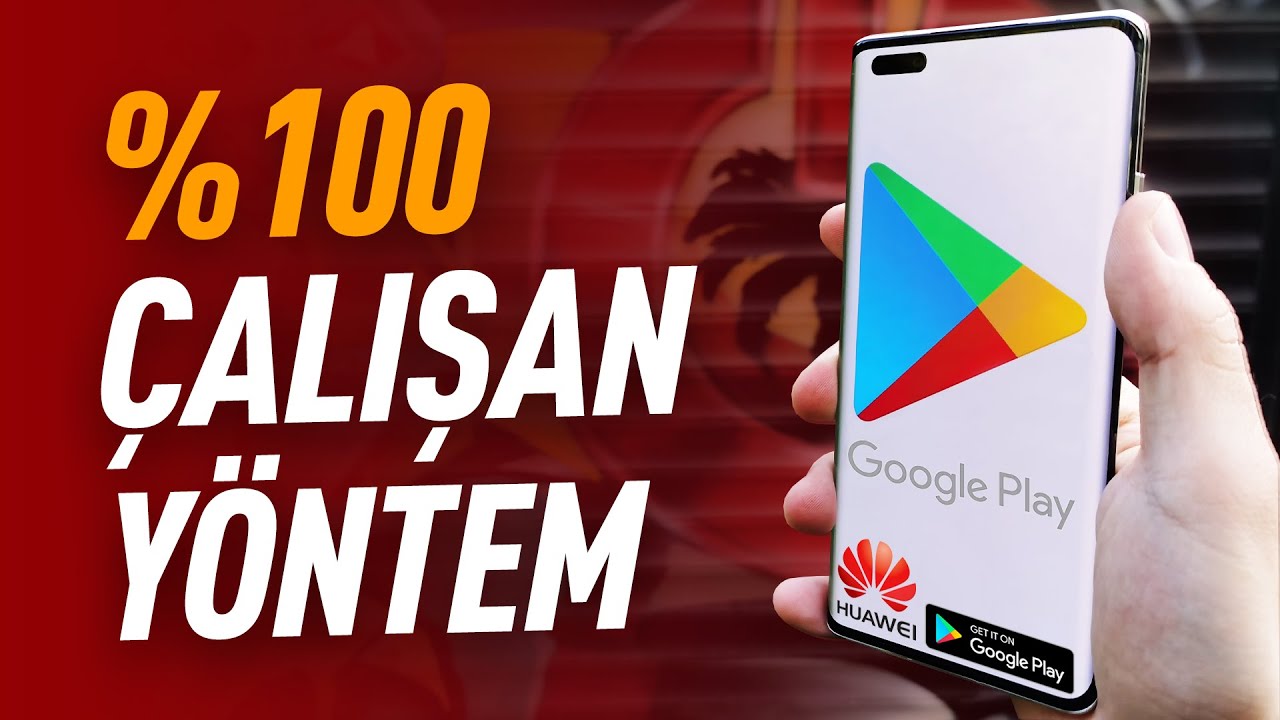 Youtube'u Çalıştıramayan Huawei Telefona Google Play Kurduk