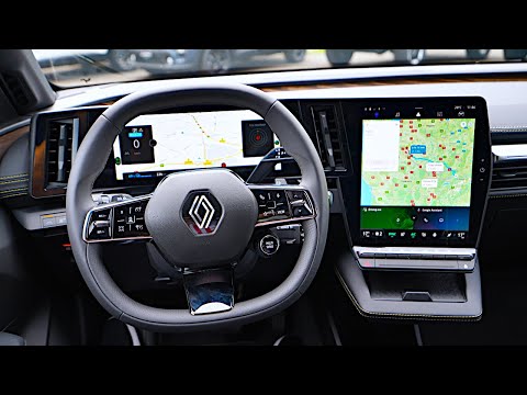 New Renault Megane E-TECH Multimedia System & Digital Cockpit 2023
