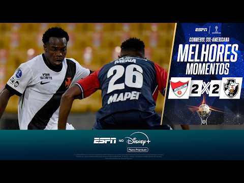 Gols e melhores lances de Independiente Medelin x Vasco da Gama