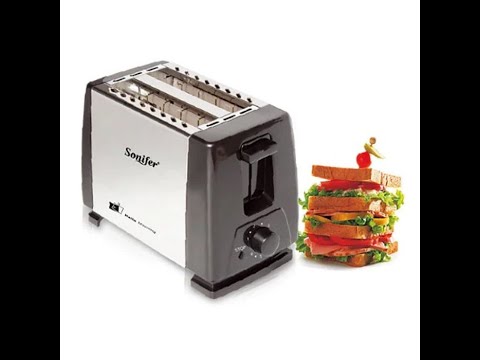 Sonifer SF6007 2 Slices Toaster - SF-6007 Pemanggang Roti
