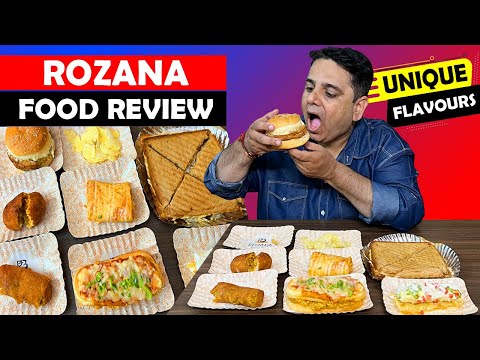 Rozana Bakery Food Review ! Saket South Delhi Food Review ! Delhi Street Food ! Street Food India