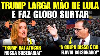 Flávio HUMILHA Lula, convence Trump a combater PCC e CV e Natuza surta ao vivo na Globo!