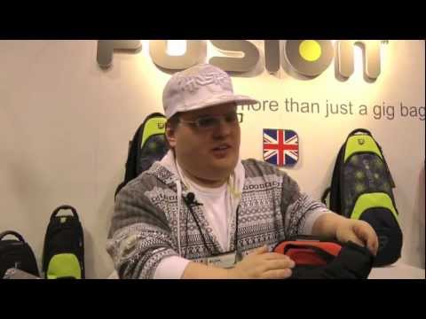 NAMM 2012 - Big Mikey C. loves Fusion Gig Bags