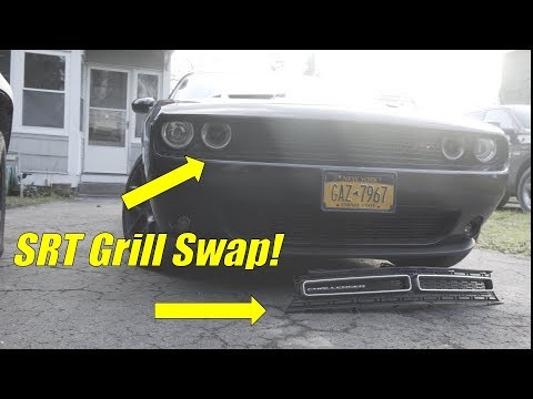 Installing an SRT/Hellcat Grill on a Dodge Challenger RT!