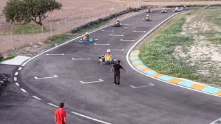 preview picture of video 'Karts Racingas Valladolises 24-10-09'