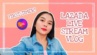 LAZADA LIVE BEHIND THE SCENES 😂😍 ( First Live Stream ) | Random Vlog