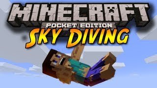 SKYDIVING in Minecraft Pocket Edition