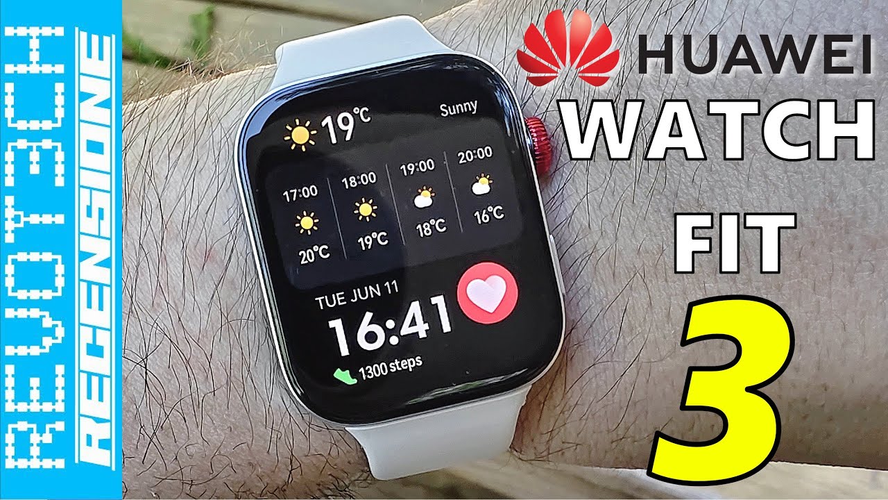 HUAWEI WATCH FIT 3. La Smartband che si crede uno Smartwatch - Review