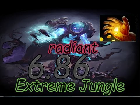 Dota 2 6.86 Jungle Radiant - Arc Warden Midas! 7:54 min