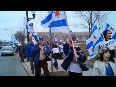 Morfin supporters take to the streets!