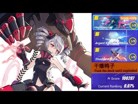 Memorial Arena W77 - Hephaestus; Rita; Shadow Knight