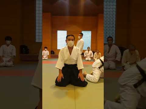 合気下げ横崩し（座り技）2