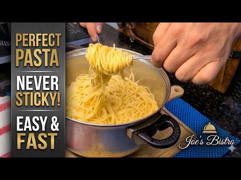 How To Cook Perfect Pasta Every Single Time (No More Sticky Noodles!)