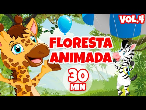 Floresta Animada da Giramille Vol. 4 - Giramille 30 min | Desenho Animado Musical