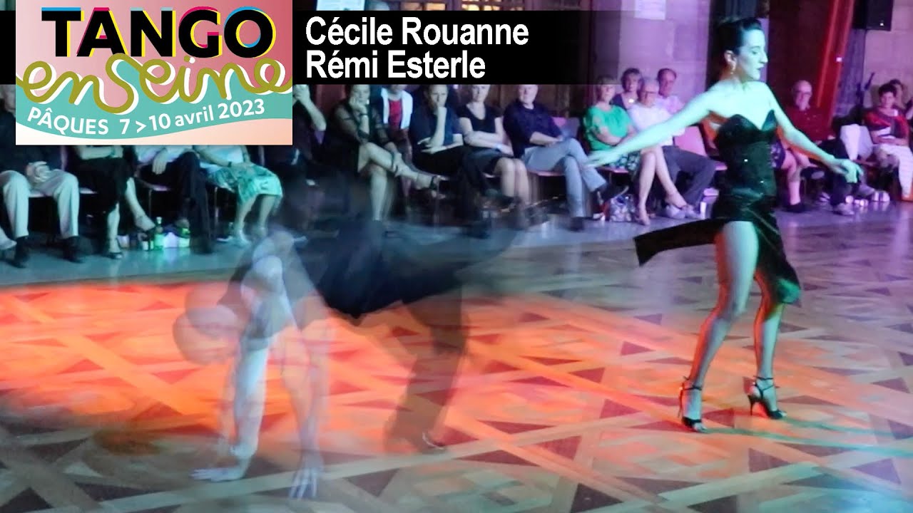 Cécile Rouanne et Rémi Esterle - 1er festival Tango en Seine - 7 avril 2023 - TangoEmoi Rouen