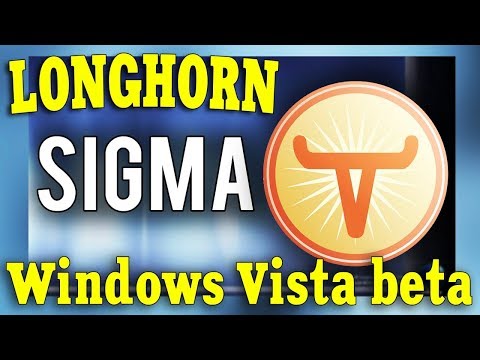 Установка сборки Windows Longhorn Sigma OS Video