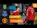 EEN SENSATIONELE SLOTFASE! ? | Everton vs Manchester United | League Cup 2020/21 | Samenvatting