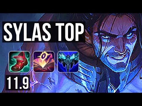 SYLAS vs DARIUS (TOP) | 12/1/5, 71% winrate, Legendary | KR Grandmaster | v11.9