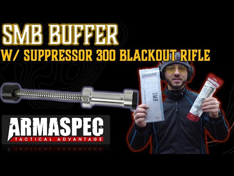 Armaspec Sound Mitigation Buffer:  H3 in 300 Blackout Rifle