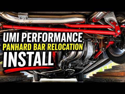 Fbody Track Bar Relocation Kit - Panhard Bar Relocation 93-02 Camaro - UMI Panhard Bar Relocation