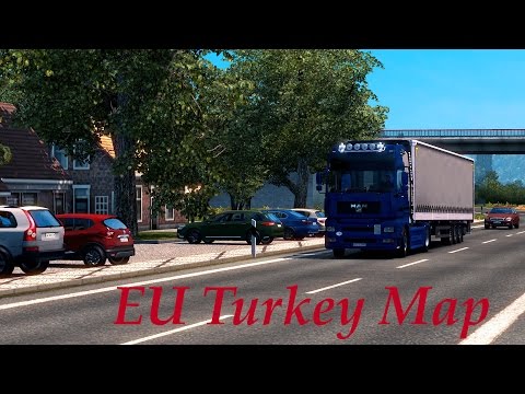 Euro Truck Simulator 2 EU Turkey Map Sarajevo Slavonski Brod Seferi [G27] TrackIR Pro4
