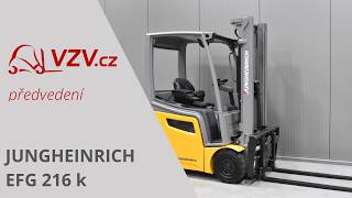 Вилушкар на три тркала Jungheinrich EFG 216 k се продава - Слика 4 | Machineryline MK Вилушкар на три тркала Jungheinrich EFG 216 k | Слика 4 - Machineryline