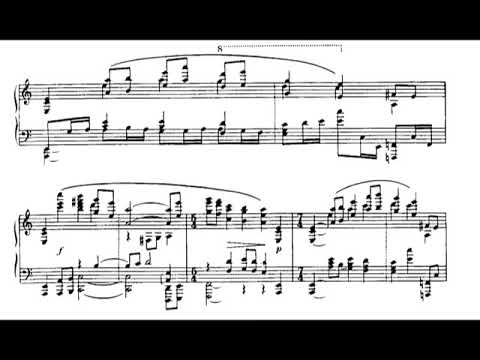 Rodion Shchedrin - Poem for Piano (1954) [Score-Video]