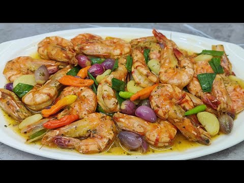 If you buy it at a restaurant, it's expensive. CARAMELIZED BUTTER SHRIMP. Let's make it yourself ...