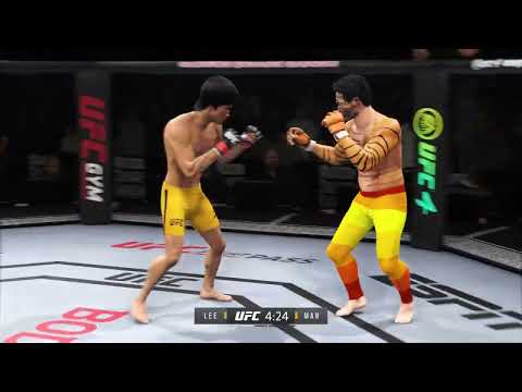 UFC 4 | Bruce Lee vs. Tiger Man (EA Sports UFC 4)