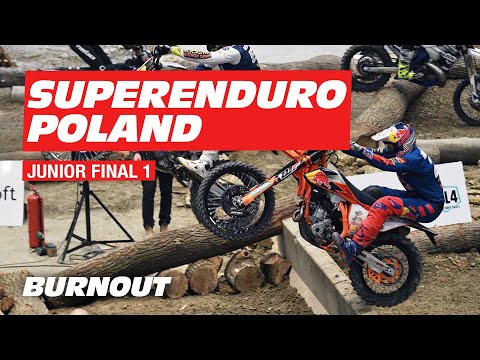 JUNIOR FINAL 1 FULL RACE | SuperEnduro Poland 2019 | BURNOUT