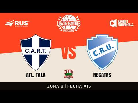 Liga Provincial Masculina de Mayores 2026 – Zona B | Fecha 15: Atlético Tala – Regatas