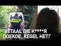 Onschuldige vrouw bedreigd door undercoveragenten