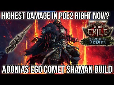 Unethical Damage - Adonias Ego CoC Comet Shaman Build Guide - POE2 - 0.4 Last of the Druids