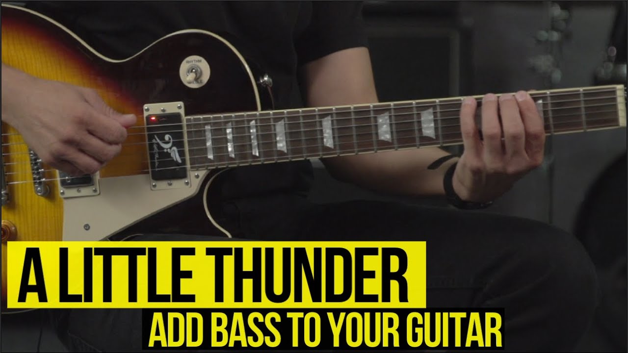 A Little Thunder Pickups - Add Bass to Your Guitar! - YouTube