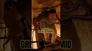 What it's like going INTO THE TOMB in the Great Pyramid of Giza #cairo #egypt #pyramidsofgiza