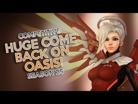 Trying Different Mercy Movement! | Overwatch - Competitive S25