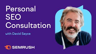 Personal SEO Consultation with David Sayce