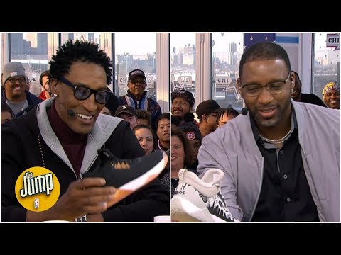 Tracy McGrady loves Spencer Dinwiddie's shoes, but doesn't want to get fined | The Jump