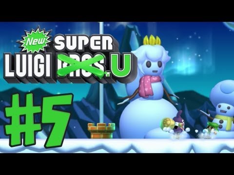 New Super Luigi U - 100% Co-op Walkthrough Part 5
