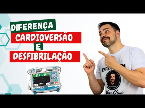 Diferença entre CARDIOVERSOR E DESFIBRILADOR