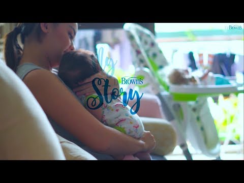 My Dr. Brown's Story by Mom Joanna and Baby Zio