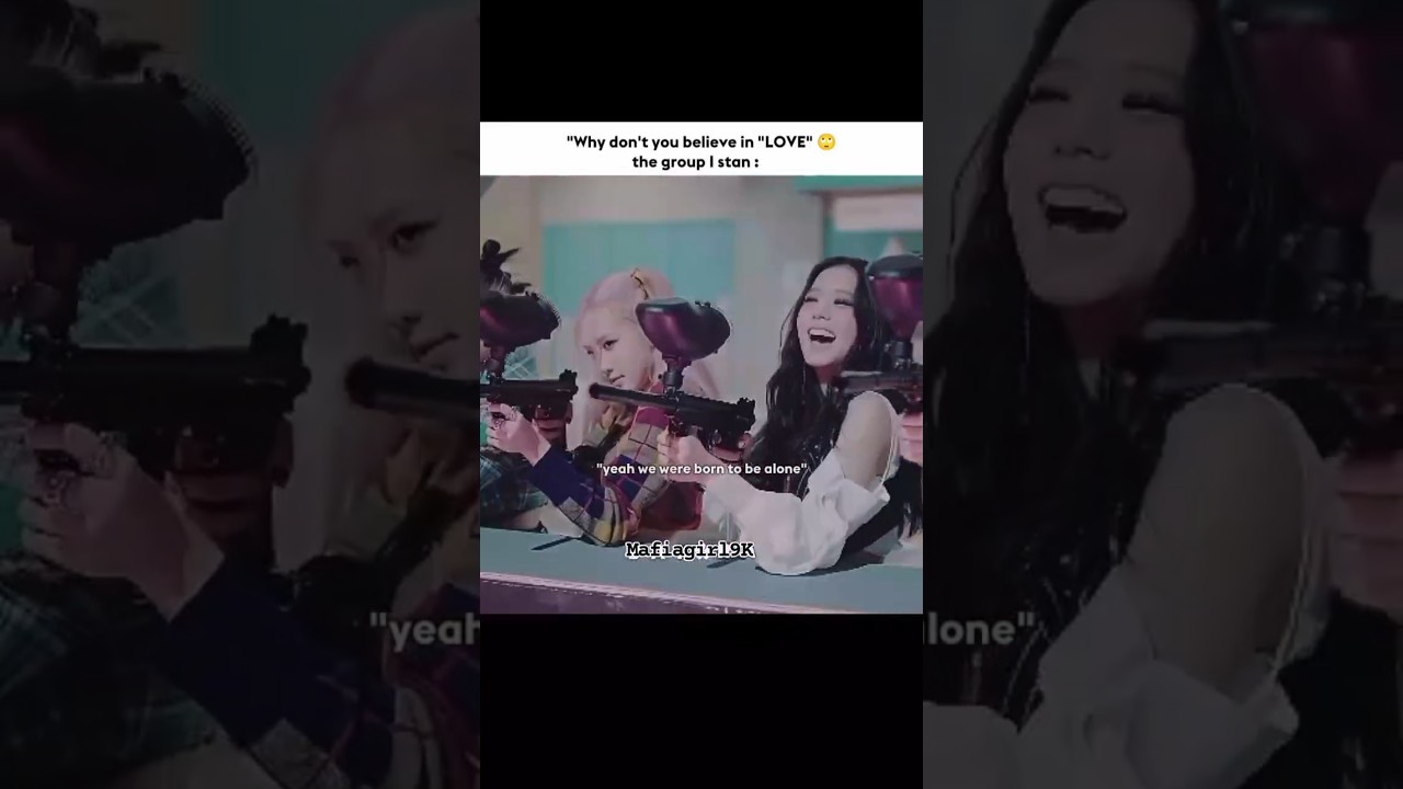 Yeah we were born to be alone!🔥|| #aesthetic #blackpink #shortvideo #Mafiagirl9K