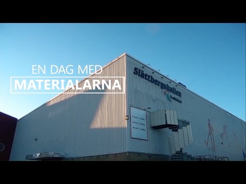 En dag med materialarna