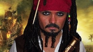 Jack Sparrow - Pirates of the Caribbean - Makeup Tutorial!