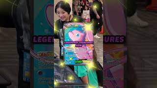 Remy was so sweet I had to give her a legendary gift! #pokemon #pokemoncards #vendorpov