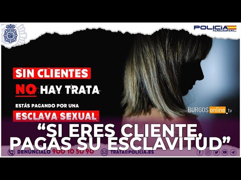 Campaña concienciación consumidor prostitución: “Si eres cliente,pagas su esclavitud”-BurgosOnlineTV