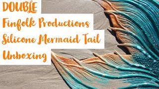 Finfolk Productions Full Silicone Mermaid Tail Unboxing Perth Mermaids